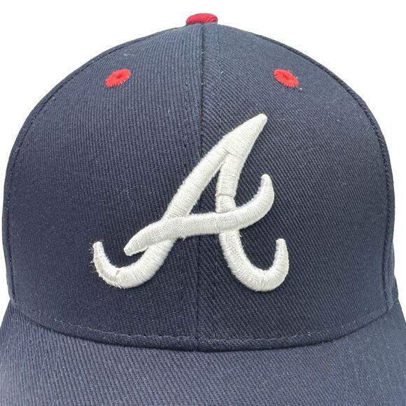 Genuine MLB Merchandise Fan Favorite Atlanta Braves Strap Back Hat - One Size - Picture 5 of 9